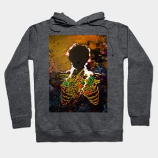 floral lungs imagination -peace Hoodie